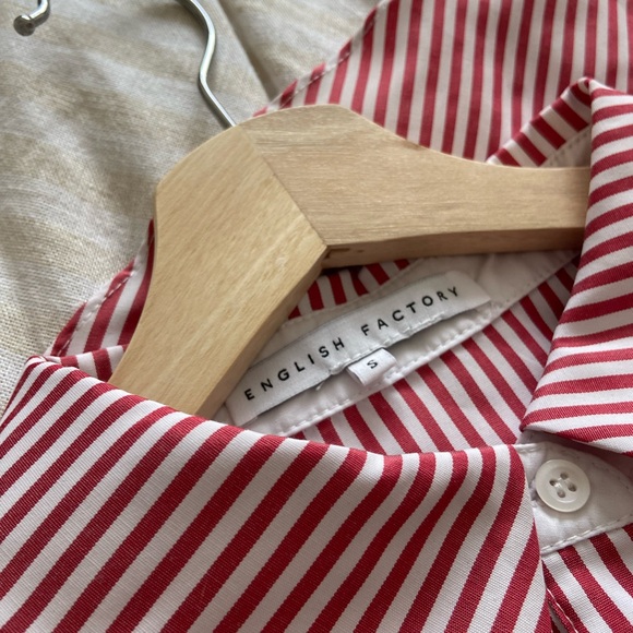 Anthropologie English Factory striped button down top - Picture 6 of 7